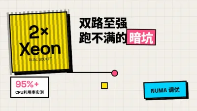 新加坡双路至强Xeon高配服务器跑满CPU的5个调法