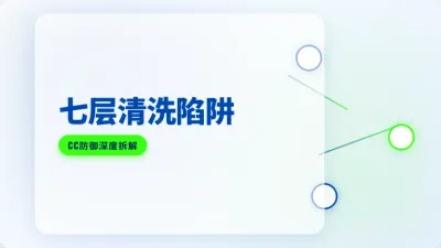 买台湾七层防御服务器看这里，3个抓包命令测透CC清洗