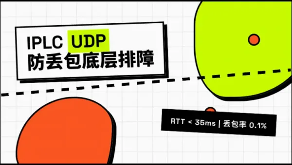 香港游戏IPLC专线晚高峰UDP丢包控在1%的底层排障