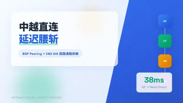 越南直连中国线路服务器晚高峰回国延迟3个排障狠招实测