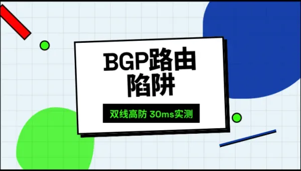台湾双线高防服务器防黑洞组网与30毫秒延迟真实跑分实测