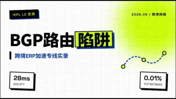 跨境ERP香港加速专线晚高峰丢包排查_3个底层组网暗雷