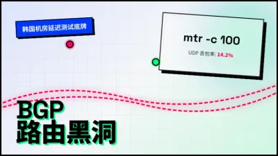 韩国机房网络延迟测试ip怎么测？3招识破晚高峰丢包套路