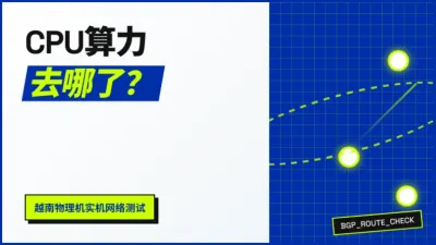 越南独享物理服务器防丢包测这3个真实硬件指标绝不花冤枉钱