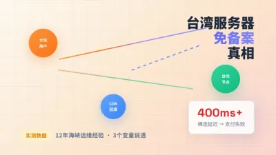 买台湾服务器需要备案吗？3个关键变量决定大陆访问合规性