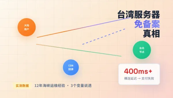 买台湾服务器需要备案吗？3个关键变量决定大陆访问合规性