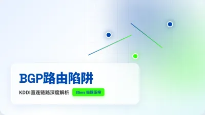日本云专线接入服务防丢包指南，3招搞定跨国路由黑洞