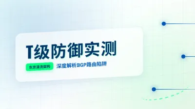 怎么挑选日本高防服务器防绕路丢包必看的3个核心硬指标