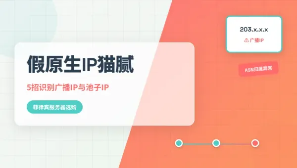 菲律宾原生IP服务器选购5招识破假广播IP与池子IP的实战要诀精解