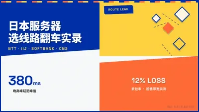 租用日本服务器有什么坑？3回线路翻车后总结的选机房铁律