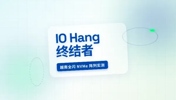 越南大容量存储服务器排雷指南：3大阵列IO延迟实测对比