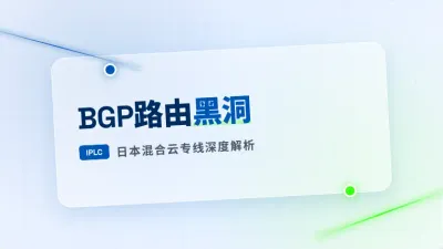 日本混合云网络专线怎么选？死磕这3个要命组网参数