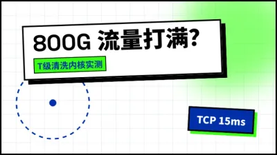 台湾T级高防服务器：800G攻击不黑洞的3个内核参数