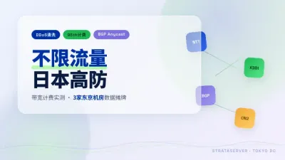 不限流量日本高防服务器入手前一定要看的3个带宽计费暗坑