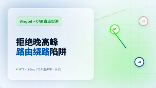 新加坡电信直连服务器租用费用：3招避开晚高峰绕路大坑