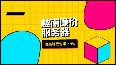 挑越南最便宜的服务器，弄懂这3个网络指标再掏钱不迟